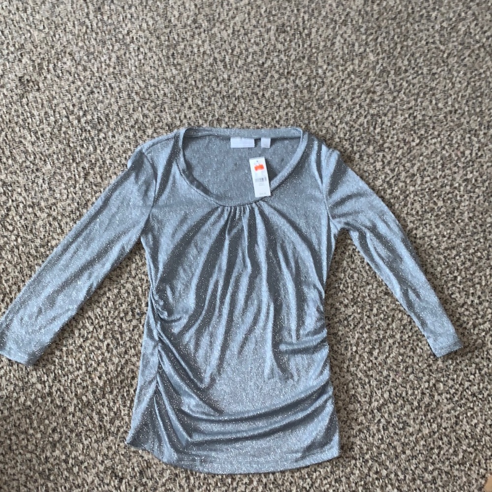New York & Company Silver blouse